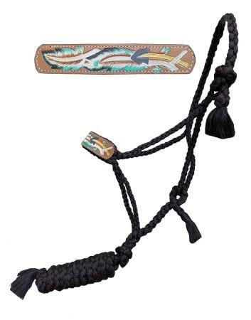 Showman black nylon mule tape - mule,